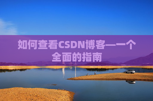 如何查看CSDN博客—一个全面的指南